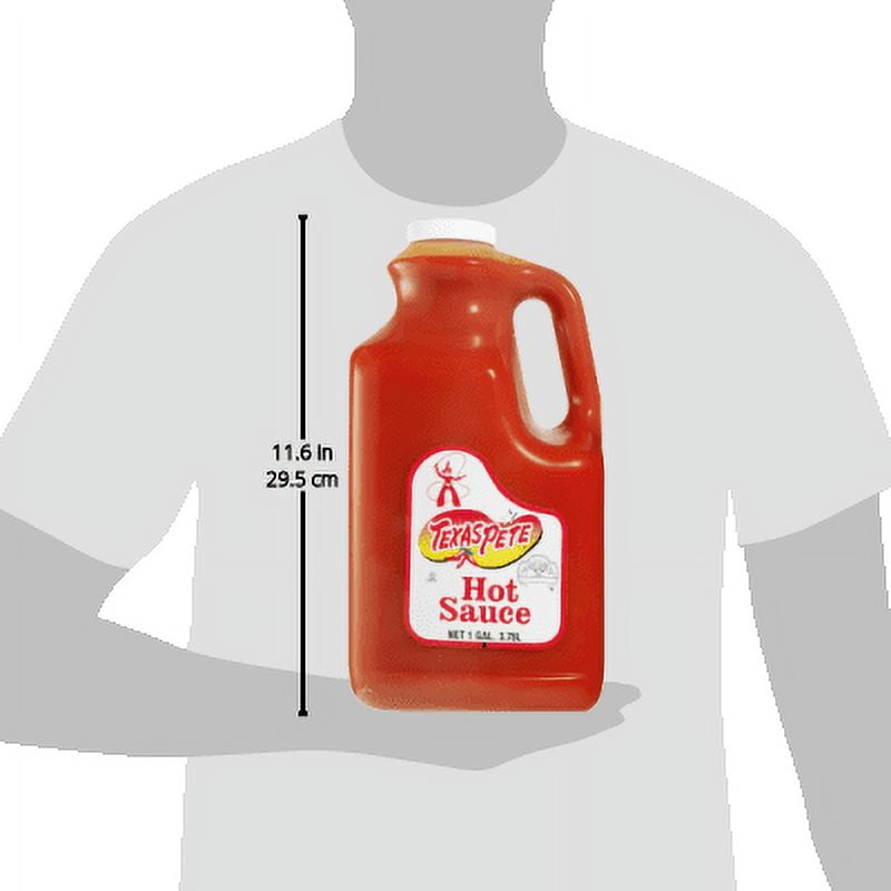 TW Garner Texas Pete  Hot Sauce, 1 gl
