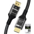 thumbnail image 1 of Cable HDMI certificado por Adauxter, 10K, 8K, HDMI 2.1, 3 m, con Ethernet, 1 of 7