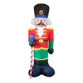 thumbnail image 4 of Giant Inflatable LED Nutcracker Soldier for Any Occasion - 2.4m Polyester Model_Perfect Gift, 4 of 5