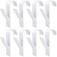thumbnail image 1 of 8 pieces Radiator Hook, Towel Dryer Radiator Hook, Hook for White Plastic Radiators, Bathroom Radiator Hooks, 1 of 5