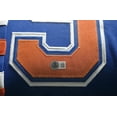 thumbnail image 4 of Edmonton Oilers Wayne Gretzky Autographed Framed Blue & Orange Jersey Beckett BAS #AE31366, 4 of 5