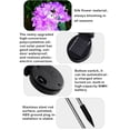 thumbnail image 1 of Garden Courtyard 3 Head Flower Light Patio Backyard Pathway Solar Power Simulation Fake Rose Lamp Decoration Lighting Ornament Purple, 1 of 6