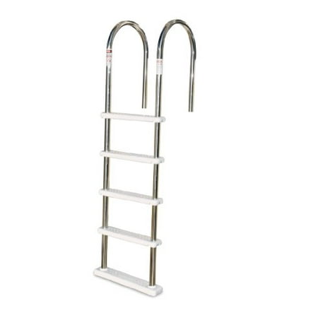 ladder molded slip adjustable steps ground above pool non