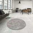 thumbnail image 4 of Ahgly Company Machine Washable Indoor Rectangle Transitional Gray Area Rugs, 6' x 9', 4 of 7
