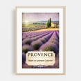 thumbnail image 2 of Provence Poster – Vintage Lavender Fields Art Print - Provence-Alpes-Côte d'Azur France Illustration Travel Poster Landscape Floral Scenic Rustic Unframed Wall Art Print 5 x 7 inches, 2 of 60