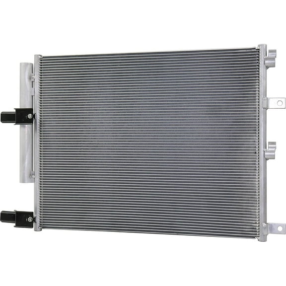 A/C Condenser Compatible with 2013-2018 Ram 2500 2012-2018 3500