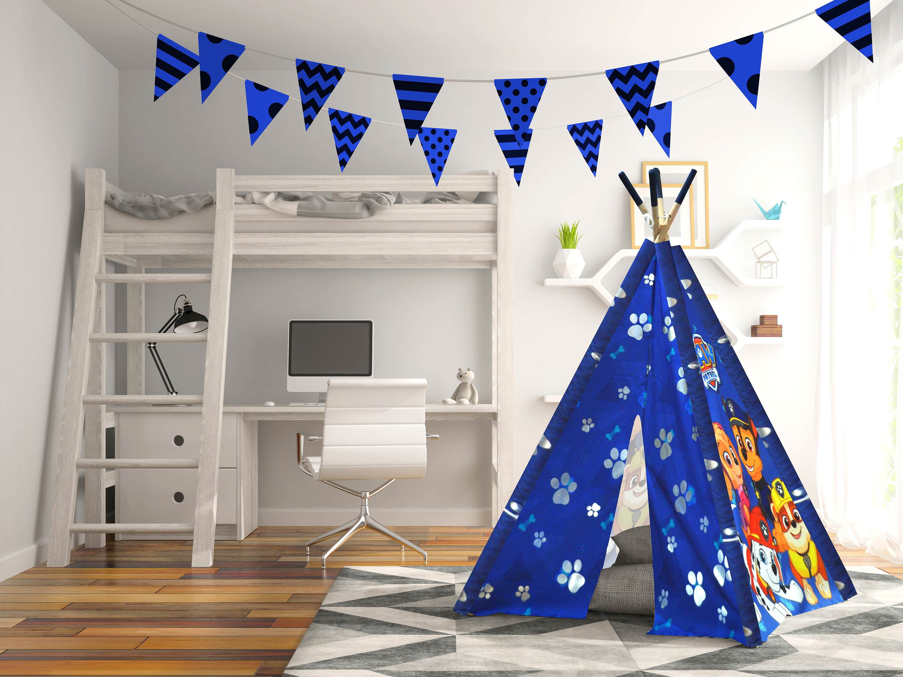 Paw Patrol Teepe Play Tent With Bonus Carry Bag