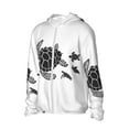 thumbnail image 2 of Sigee Family Of Sea Turtles Print UPF50+ Men's Sun Protection Hoodie Shirt SPF UV Shirt Long Sleeve Fishing Outdoor Lightweight, S-3XL, 2 of 9