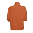 thumbnail image 6 of Endives Womens Shirt Stand Collar 3/4 Length Sleeve V Neck Spring Summer Outfits Casual Blouses Shirts Womens Tops 2026, 6 of 6