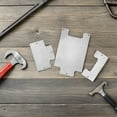 thumbnail image 3 of FOMIYES Modular Stainless Steel Kick Plate Set for Door , Satin Finish, Interior and Exterior Use, 3 of 7