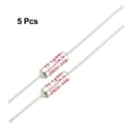 thumbnail image 3 of Unique Bargains 5Pcs RY TF 142 Celsius Degree Cutoff Thermal Fuse AC 250V 10A White Silver Tone, 3 of 3