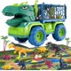 thumbnail image 3 of Juego de camión de transporte de dinosaurios, juguete para niños de 3 a 5 años, coche de tiranosaurio de juguete 3 4 5 6 7 + 8 años, regalo para niños y niñas., 3 of 7