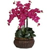 Nearly Natural Large Phalaenopsis Silk Flower Arrangement, Beauty