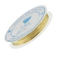 thumbnail image 2 of lionlar 0.8mm Gold Color Beading Thread String Wire Copper Wire for Jewelry Making, 2 of 9