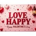 thumbnail image 4 of LUUFILx Valentine's Day Love Banner Happy Anniversary Romantic Party Backdrop Wedding Decorations Backdrop Proposal Event Background Photography Props, 4 of 6