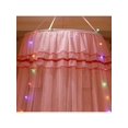 thumbnail image 2 of Polyester Mesh Hung Dome Mosquito Net Bed Canopy Princess Decor, 2 of 5