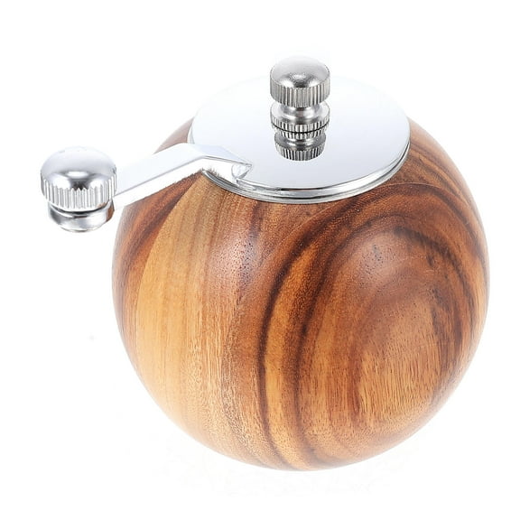 Moluckfu Pepper Grinder Mill Manual Wooden Kitchen Tool 1Pack