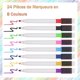 thumbnail image 3 of 24pcs Felt-tip Erasable Whiteboard, Magnetic Erasable Pen, Whiteboard Pens for Home, School or Office, 3 of 5