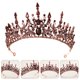 thumbnail image 2 of KAKOWELY 1 pieza exquisita corona para niña, tocado de novia para boda, exquisita corona, tiara, tocado, 2 of 4