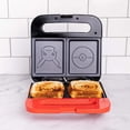thumbnail image 3 of Máquina de Quesos a la Parrilla Uncanny Brands Pokemon blanca para Hacer Sándwiches de Pokeball y Pi, 3 of 6