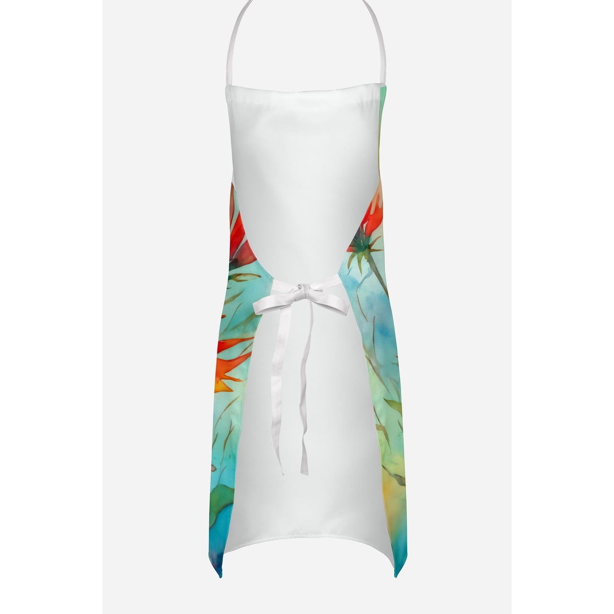 Wyoming Indian Paintbrush in Watercolor Apron
