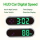 thumbnail image 4 of Pantalla de velocidad HUD para automóvil colorida conmutable en KMH/MPH con reloj integrado, 4 of 6