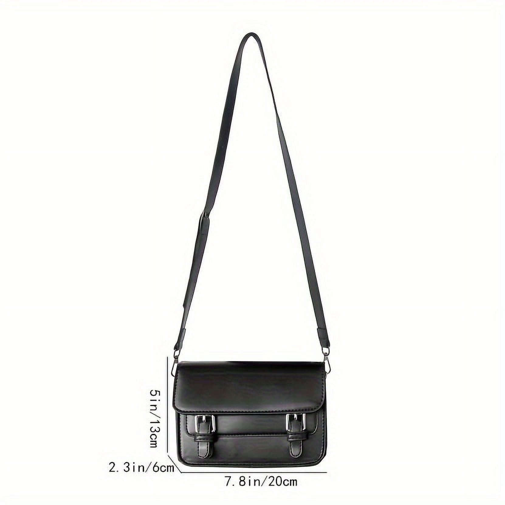 JUYGO Square Sling Bag For Men Small Flip Messenger Bag Versatile Crossbody Bag For Hanging Out & Daily Commute Best Couple Bag