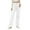 White, variant on Women's High Waisted Distressed Straight Leg Denim Jeans for Everyday Casual Comfort and Style Soft Cropped Jeans,Color:White,Size:L