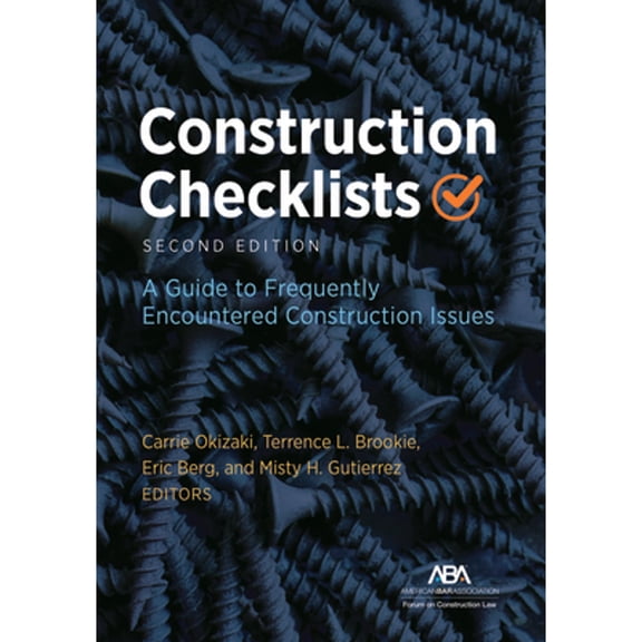 Pre-Owned Construction Checklists, Second Edition: A Guide to Frequently Encountered Construction Issues (Paperback)