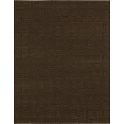 Garden Party Savannah Square Indoor/Outdoor Rug, Espresso, 5'4" x 7'8"