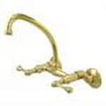 thumbnail image 2 of Elements Of Design ES3142L Victorian Double Handle 6" To 8-1/2" Center Wall Mounted High, 2 of 5