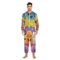 thumbnail image 2 of IAUYY Unisex Adult Onesie Pajamas Ultra-Soft Crystal-Soft Fabric, Halloween Adult Onesie Pajamas Adults,With a Zipper Plus Size Onesie Pajamas, Storybook Illustrations, 2 of 7