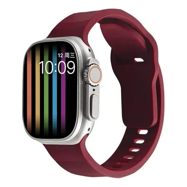 Correa Silicón Suave Sport Para Apple Watch Series Ultra, Se, 1, 2, 3, 4, 5, 6, 7, 8, 9, 10