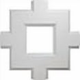 thumbnail image 3 of Ekena Millwork CC08ISI02X36X36TR 36 x 2 x 36 in. Inner Square Intersection for 8 Traditional Coffered Ceiling System, 3 of 4
