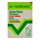 thumbnail image 1 of Ácido fólico A.F. Valdecasas 5 mg, 92 tabletas, 1 of 4