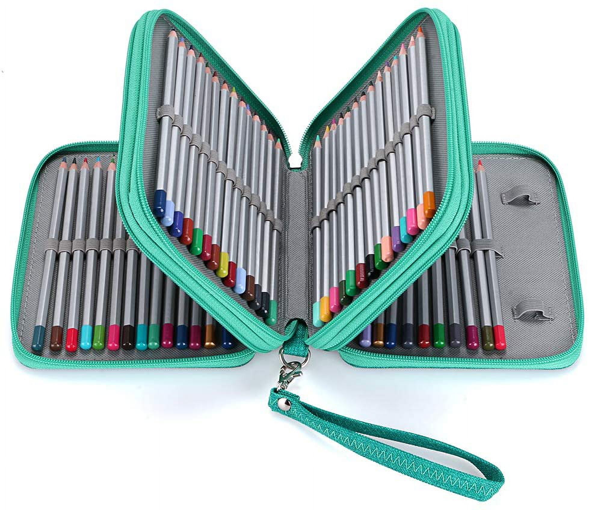 Estuche Expandible Multifuncional Estuche Para Lápices De Lona Expandible - Gran Capacidad - Multifuncional - Color Morado Estuche Escolar Grande Capacidad