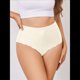 thumbnail image 4 of Bragas Invisibles de Cintura Alta para Mujer, Sin Etiqueta, con Borde Ondulado y Cobertura Total. Como la Leche XS, 4 of 10