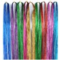 thumbnail image 2 of Oropel de pelo de 36 pulgadas YONGSHENG Oropel con purpurina brillante resistente al calor WZ-298R, 2 of 4