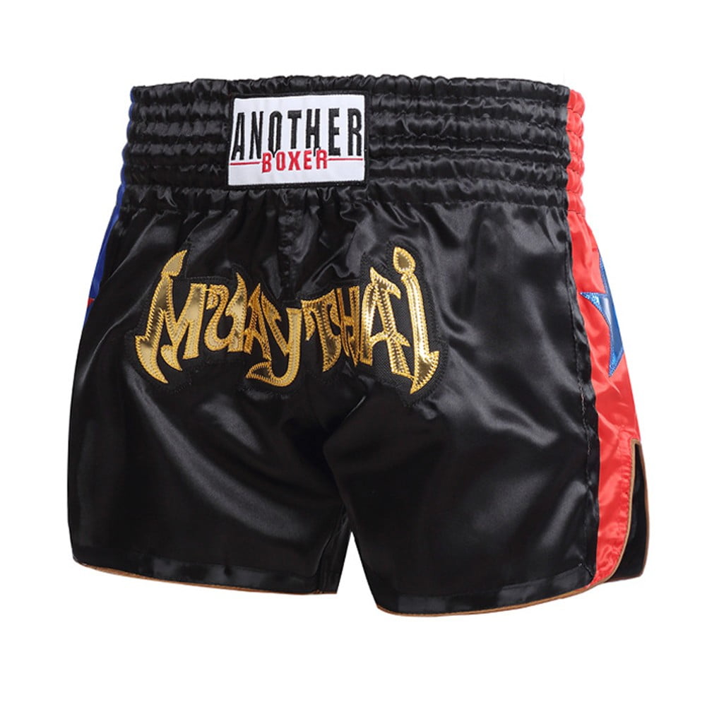 Short De Boxe MMA Muay Thai - Unisexe, Taille élastique, Tissu Respirant - Pour Entraînement Et Fitness