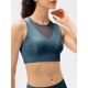 thumbnail image 4 of Sujetador de yoga para mujer Malla ahuecada Entrenamiento sin cables Jogging Casual, 4 of 8