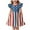 Z4-Blue-4th of july dress, variant on MKOSPLRT 3-12 Years Girls 4th of July Dresses Flying Sleeve Stars Striped A-Line Dress Cute Summer Casual Party Midi Dress Kids Gifts