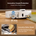 thumbnail image 3 of roborock Qrevo Curv series 2 Flow Robot Vacuum and Mop, SpiraFlow Real-Time Self-Cleaning Roller Mop, 20,000 Pa, Dual Zero-Tangle System, AI Obstacle Avoidance, Carpet Protection, 3 of 12