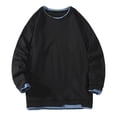 thumbnail image 2 of AherBiu Hoodies For Men Fleece Lined Drawstring Sweatshirts With Pockets Fall Winter Warm Solid Color Casual Workout Pullovers, 2 of 8