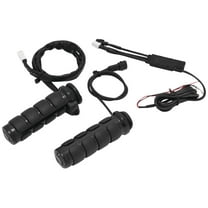 Kuryakyn 6472 Heated ISO Grips Throttle-By-Wire - Gloss Black