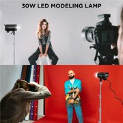Studio Pro 600 III-V 600Ws R2 Monolight Flash With 30W LED Modeling Lamp