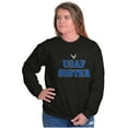 thumbnail image 3 of US Air Force USAF Sister Proud Sis Women Crewneck Sweatshirt Brisco Brands S, 3 of 6