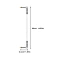 thumbnail image 2 of USHOBE Guitar Cord Sleek and Simple White PVC Metal 1Pack, 2 of 8