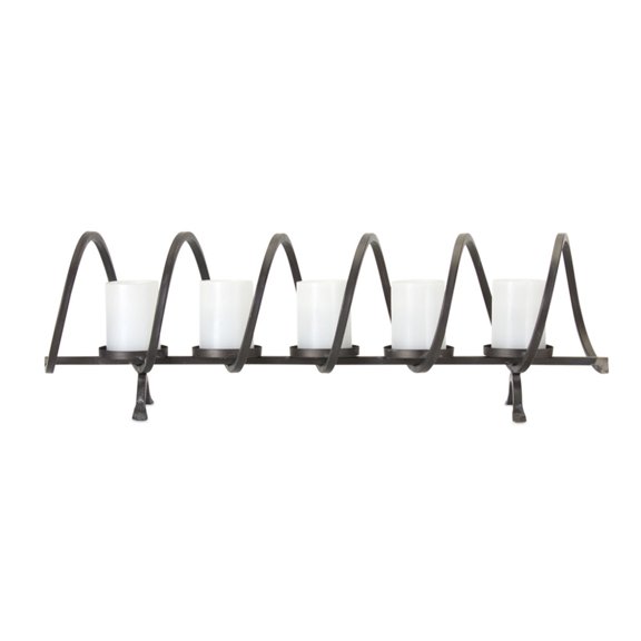 Home Decorative Votive Holder 31"W x 9.75"H Iron