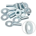 thumbnail image 2 of 10Pcs Gym Pulley Machine Cable Eyelet Terminal Wire Rope Port Joint Stopper 5mm, 2 of 9