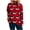 Red, variant on Herrnalise Women's Knitted Crop Tops Autumn Winter Christmas Printing Splicing Round Neck Long Sleeve Line Sweater Tops Blouse Pullover Jumper Sweaters